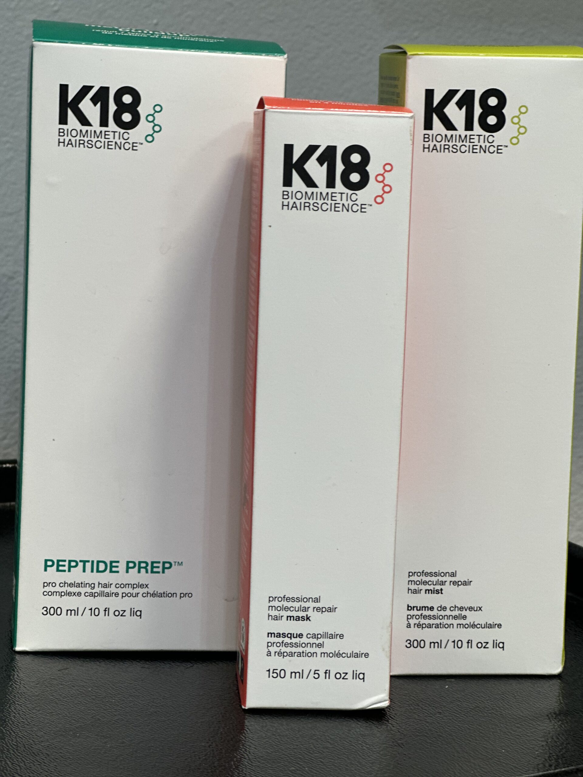 K18 Biomimetic Hair products